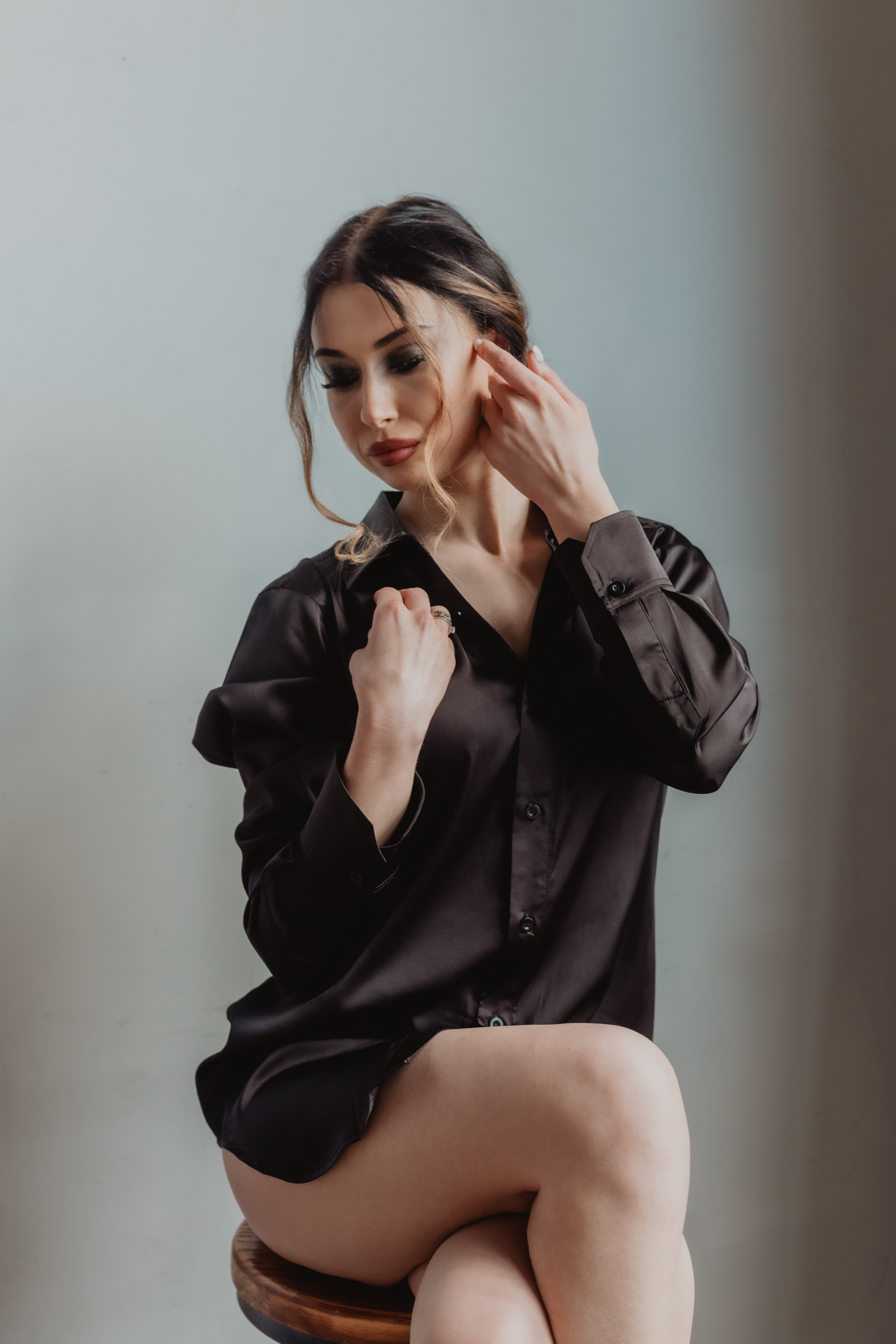 Pajama Shirt - Satin (F)