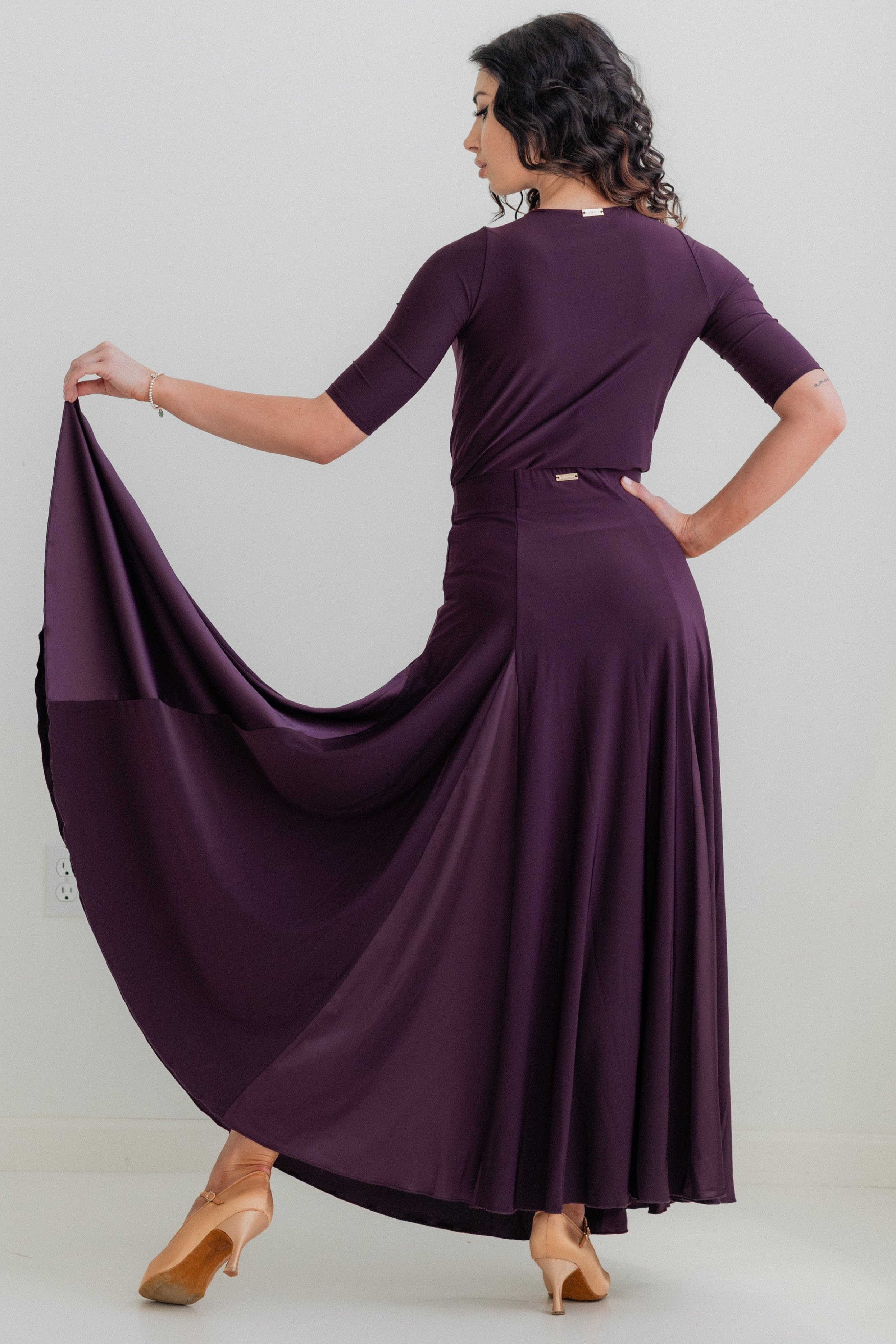 Alexa Skirt - Plum