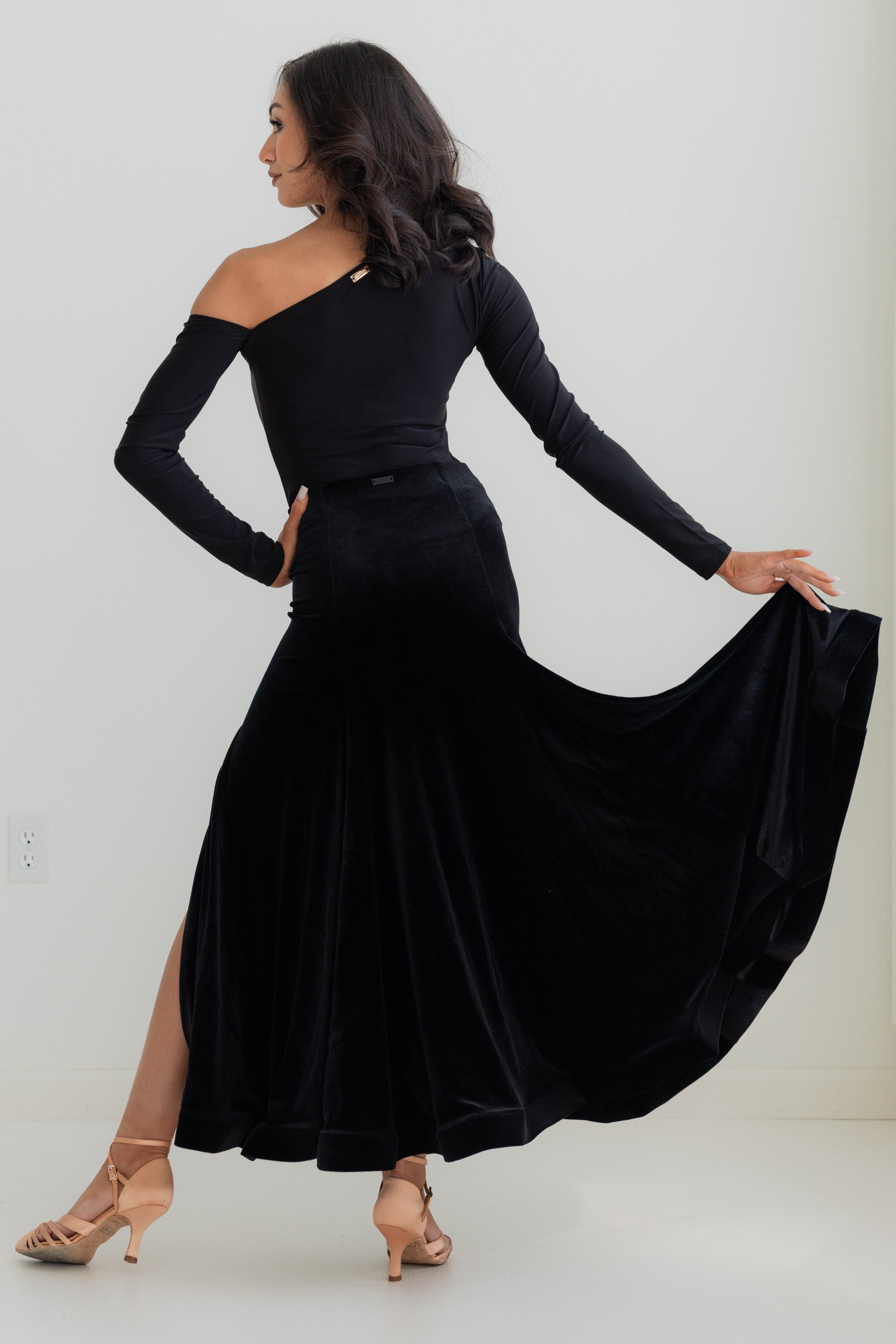 Simone Skirt  - Velvet (VIP Sale)