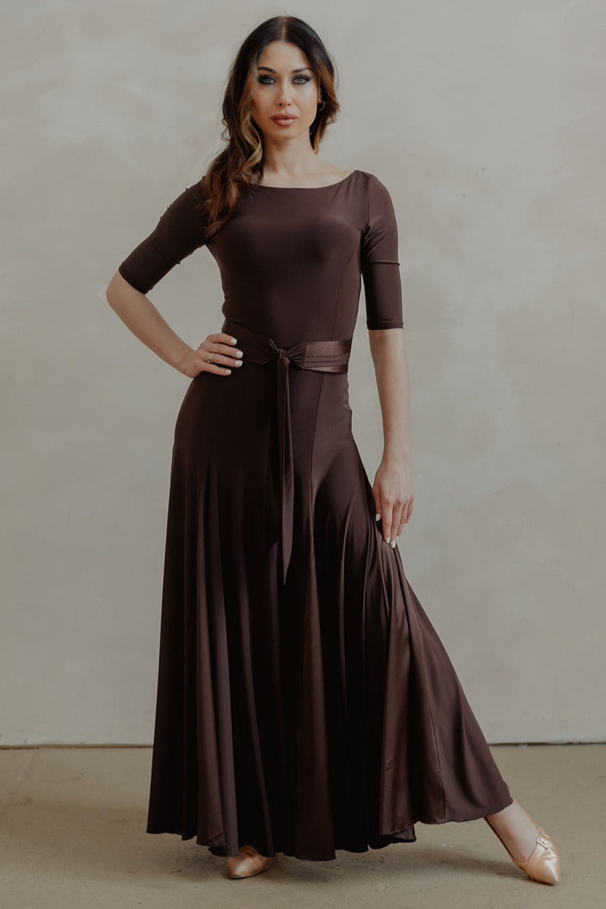 Alexa Gown - Chocolate