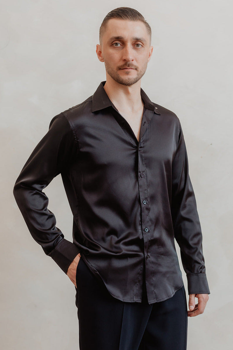 Pajama Shirt  - Satin (M)