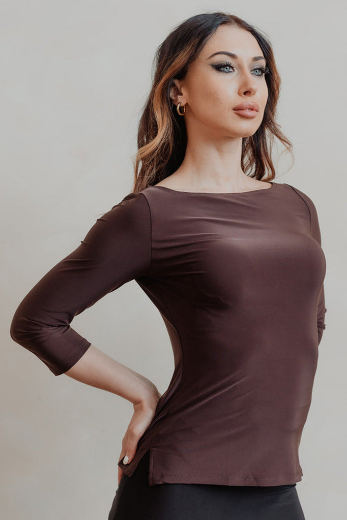 Oakley Top - Chocolate