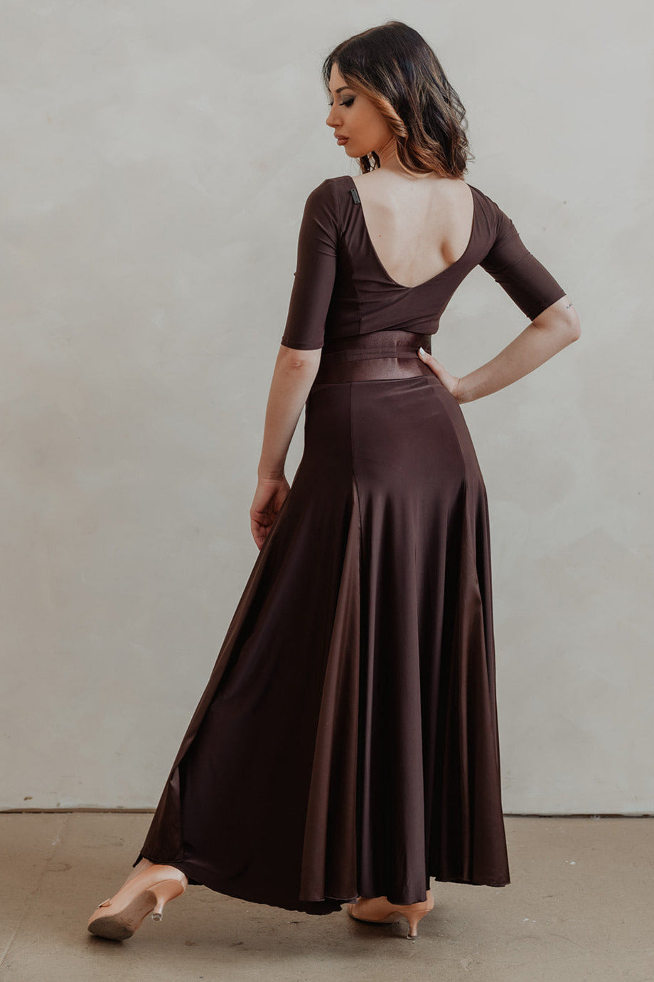 Alexa Gown - Chocolate