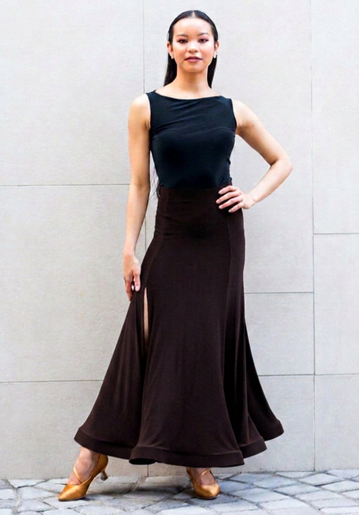 Simone Skirt - Chocolate
