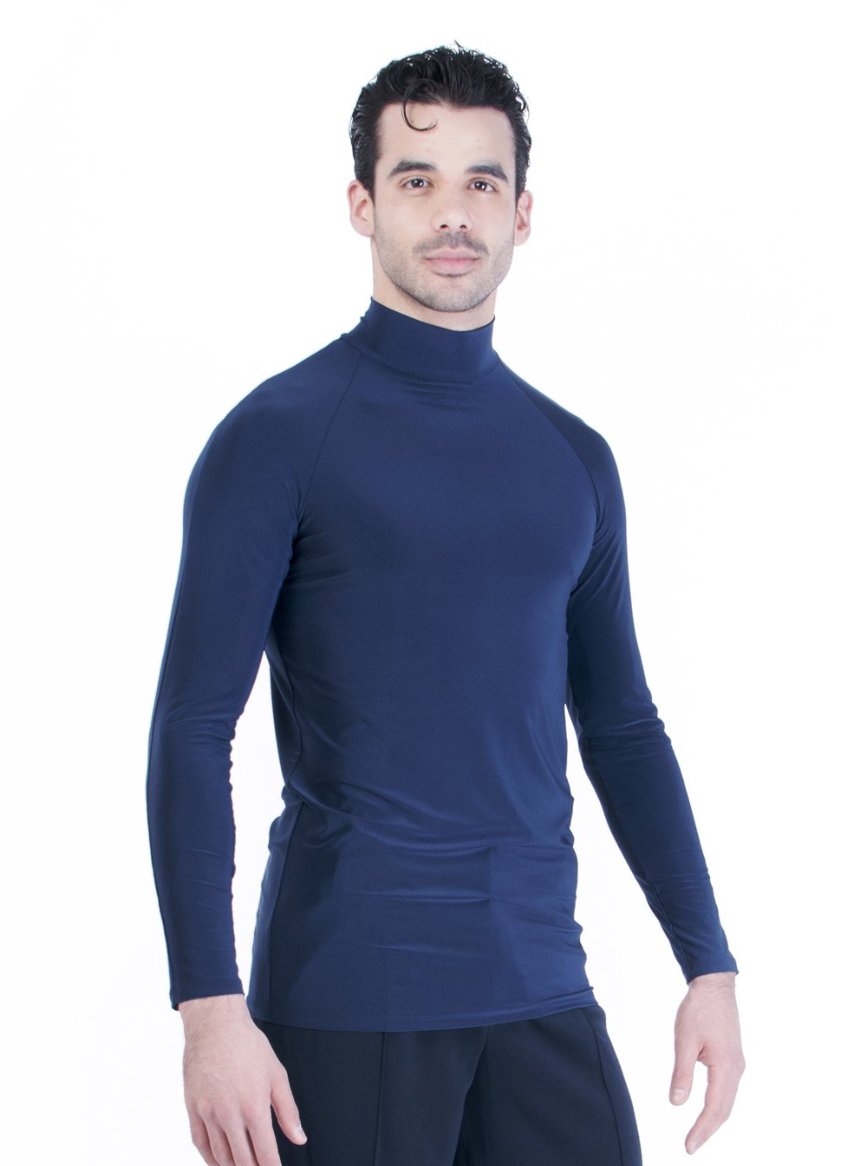 Ivan Turtleneck Shirt - Navy