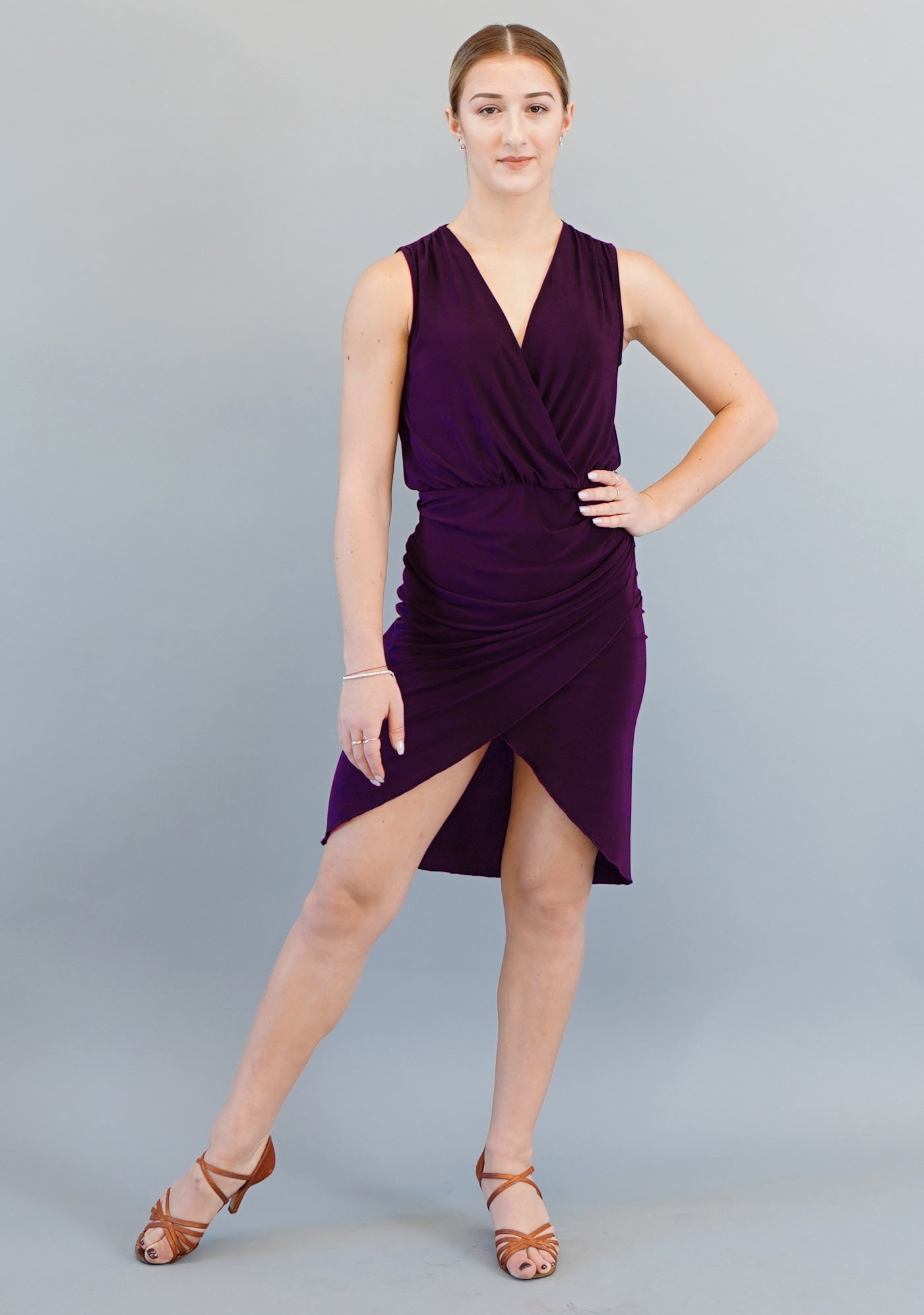 Gabriella Dress - Plum